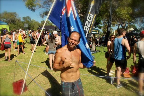 Australia Day Tri first place in age group